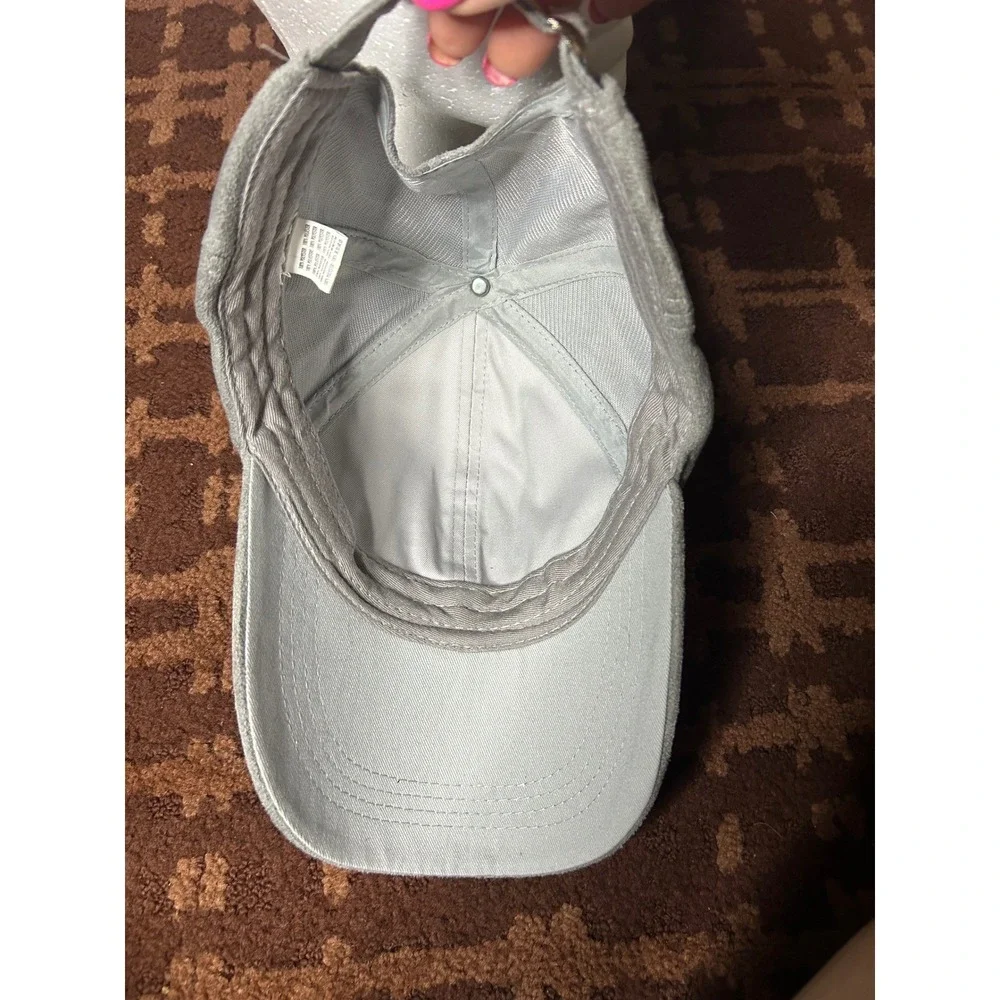 Disney Dumbo‎ Baseball Cap Hat Gray Embroidered Blue Red Adjustable
